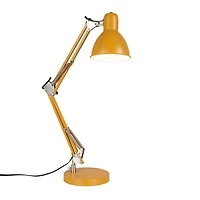 Hello Honey® 23.5" Yellow Sunbeam Articulated Table Lamp