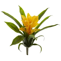 Yellow Bromeliad Flower, 6ct.