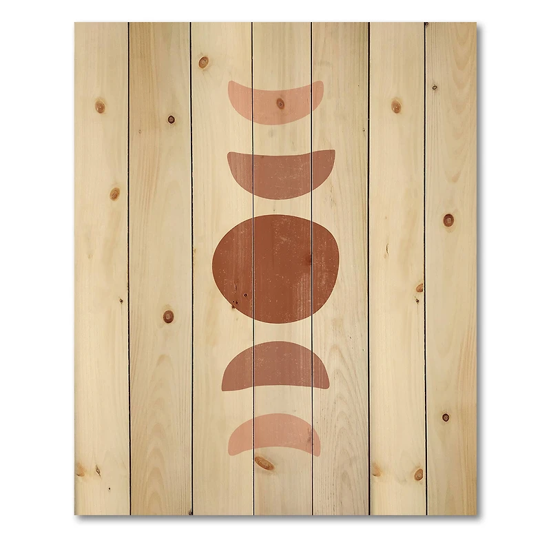 Designart - Minimal Moon Phases