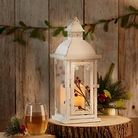 Kate Aspen® Medium Antique White Decorative Lantern