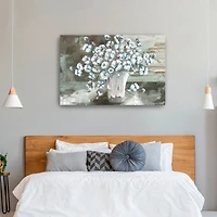 Farmhouse Cotton Bolls Still Life Canvas Giclee