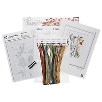 Thea Gouverneur Wildflowers Cross Stitch Kit