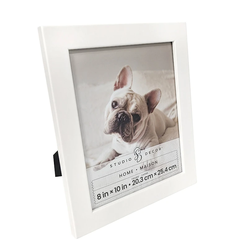 Home 8" x 10" White Flat Frame by Studio Décor®