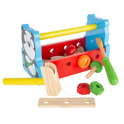 Toy Time Wooden Kids Tool Playset