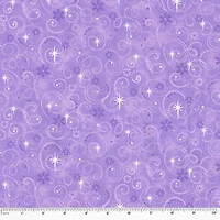 Fabric Traditions Light Purple Swirls Cotton Fabric