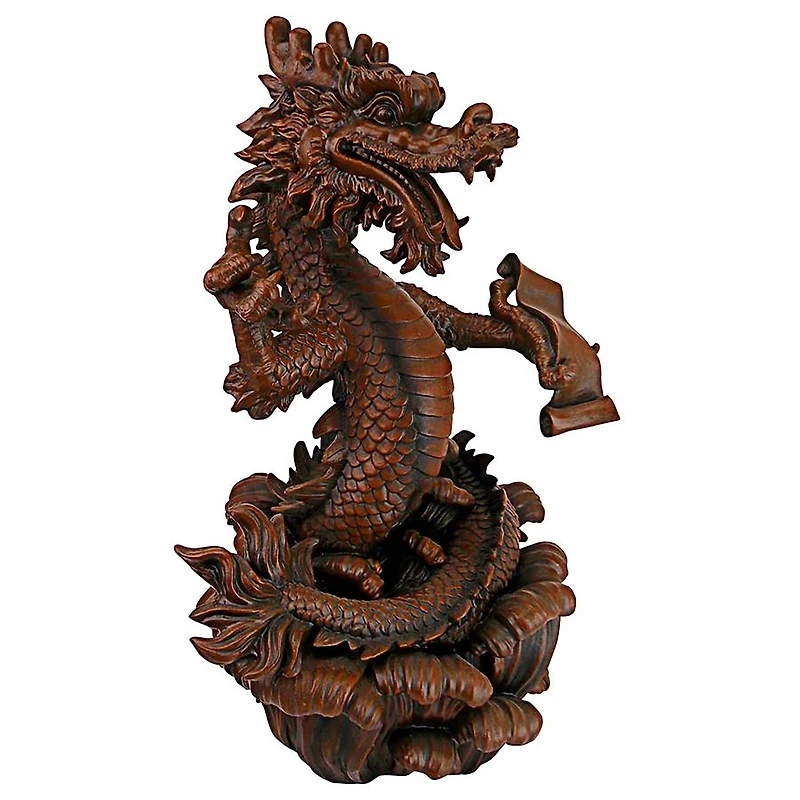 Design Toscano 20" Dragon King of the Four Seas Statue