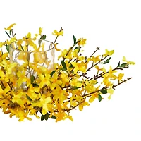 16" Artificial Forsythia Candelabrum