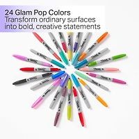 Sharpie® Glam Pop Fine Point Permanent Markers
