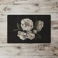 18" x 27" Dark Mood Antique Floral Floor Mat