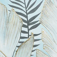 Blue Canvas Coastal Style Wall Art, 40" x 30" x 1"