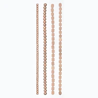 Matte Rose Gold Hematite Mix Beads by Bead Landing™