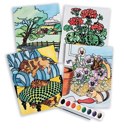 S&S® Worldwide Watercolor Velvet Art Posters, 24ct.