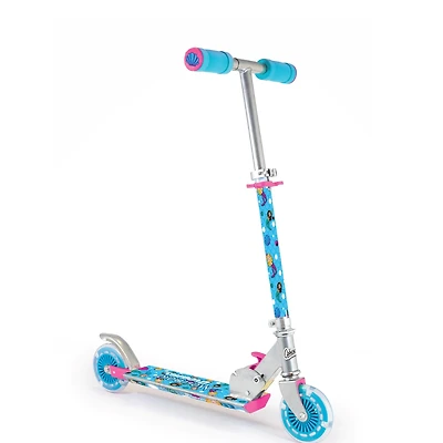 Mermaid Folding Scooter With Folding Wheels