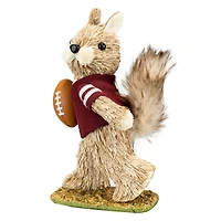 8.25" Standing Squirrel with Football Natural Décor by Ashland®