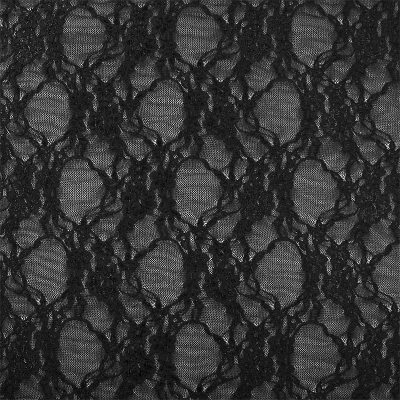 Black Stretch Lace