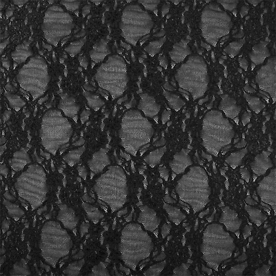 Black Stretch Lace