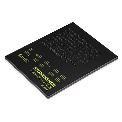 Legion Stonehenge Aqua Coldpress Black Pad