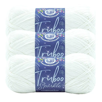 3 Pack Lion Brand® Truboo Sparkle Yarn