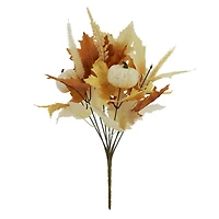 23" Cream Maple & Pumpkin Mix Deluxe Bush by Ashland®