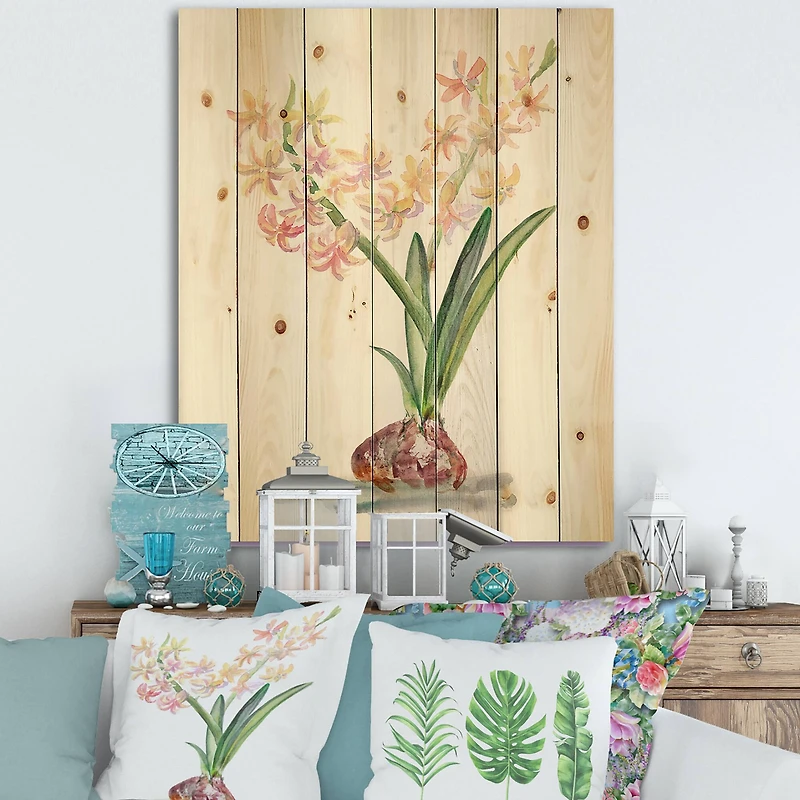 Designart - Blossoming Hyacinth In Spring