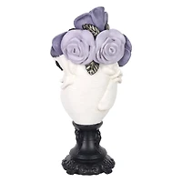 11" Purple Roses in Heart Tabletop Accent by Ashland®