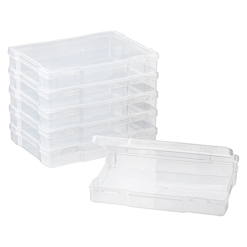 5" x 7" Clear 6-Case Photo Storage Keeper by Simply Tidy®