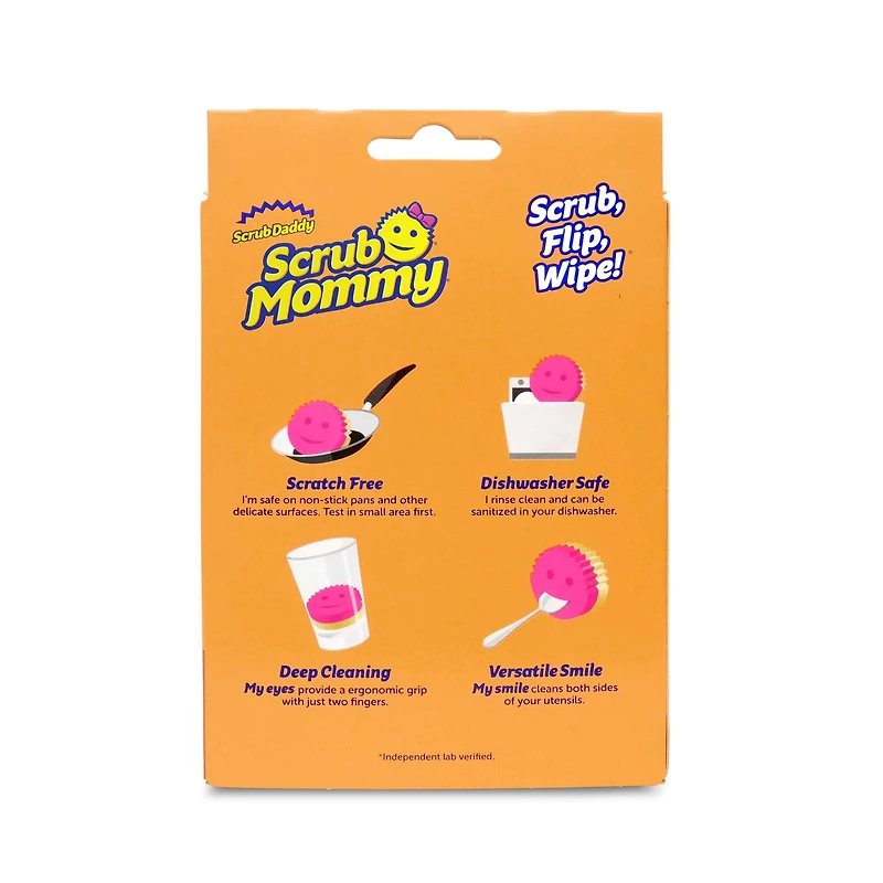 Scrub Mommy® Dual-Sided Scrubber & Sponge