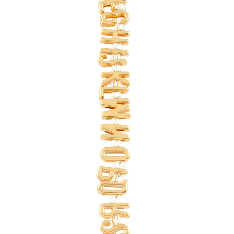Gold Alphabet Metal Beads by Bead Landing™