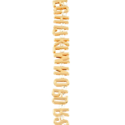 Gold Alphabet Metal Beads by Bead Landing™