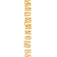 Gold Alphabet Metal Beads by Bead Landing™
