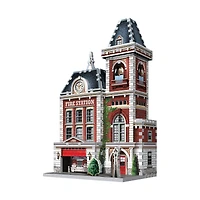 Wrebbit 3D Puzzle™ Urbania Collection Fire Station 285 Piece Puzzle