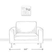 Dog Definition Canvas Wall Art