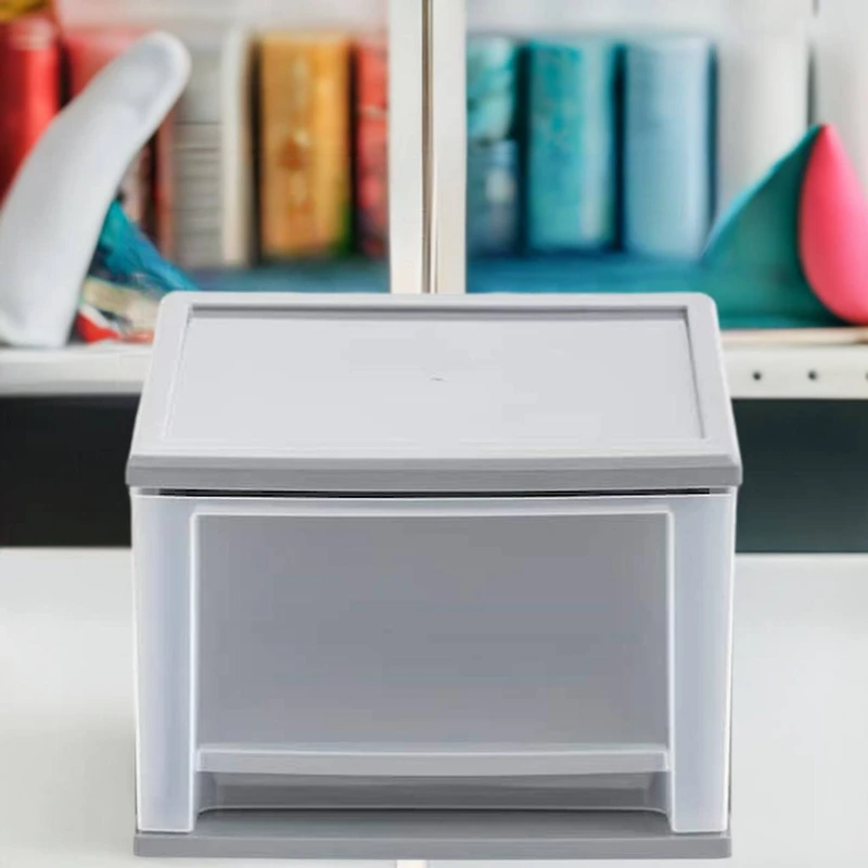 Iris® 17qt. Gray Stacking Drawer, 3 Pack