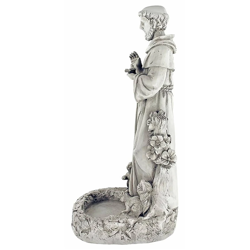 Design Toscano 16" St. Francis Garden Reflection Pool Statue