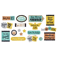 Trend Enterprises® I Heart Metal Phrases Bulletin Board Set