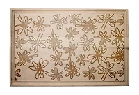 17" Shamrock Pattern Maple Cutting Board