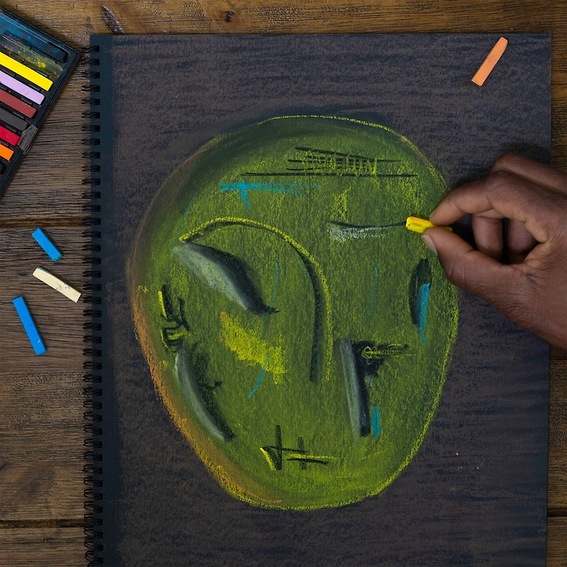 Black Mixed Media Pad by Artist's Loft