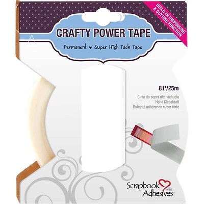 Scrapbook Adhesives By 3L® Crafty Power Tape With Dispenser
