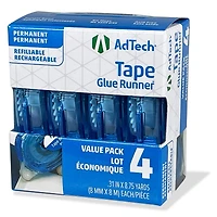 AdTech™ Permanent Tape Glue Runners, 4ct.