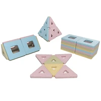 Polydron® KinderMag Pastel Construction Play Set