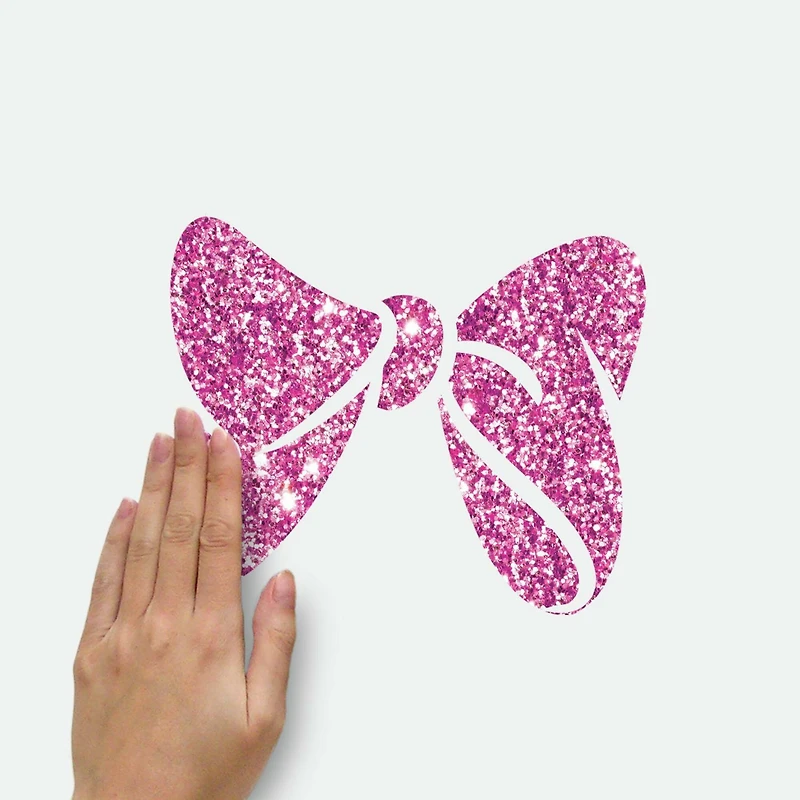 RoomMates Disney® Minnie Mouse Peel & Stick Glitter Wall Decals