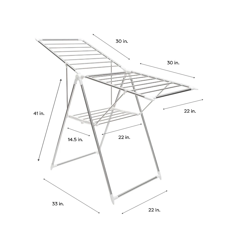 Organize It All Collapsible Drying Rack