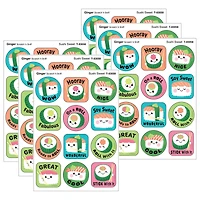 TREND Enterprises® Sushi Sweet, Ginger Scent Scratch 'n Sniff Stinky Stickers®, 6 Packs of 48