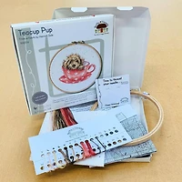 Bothy Threads Teacup Pup Counted Cross Stitch Kit