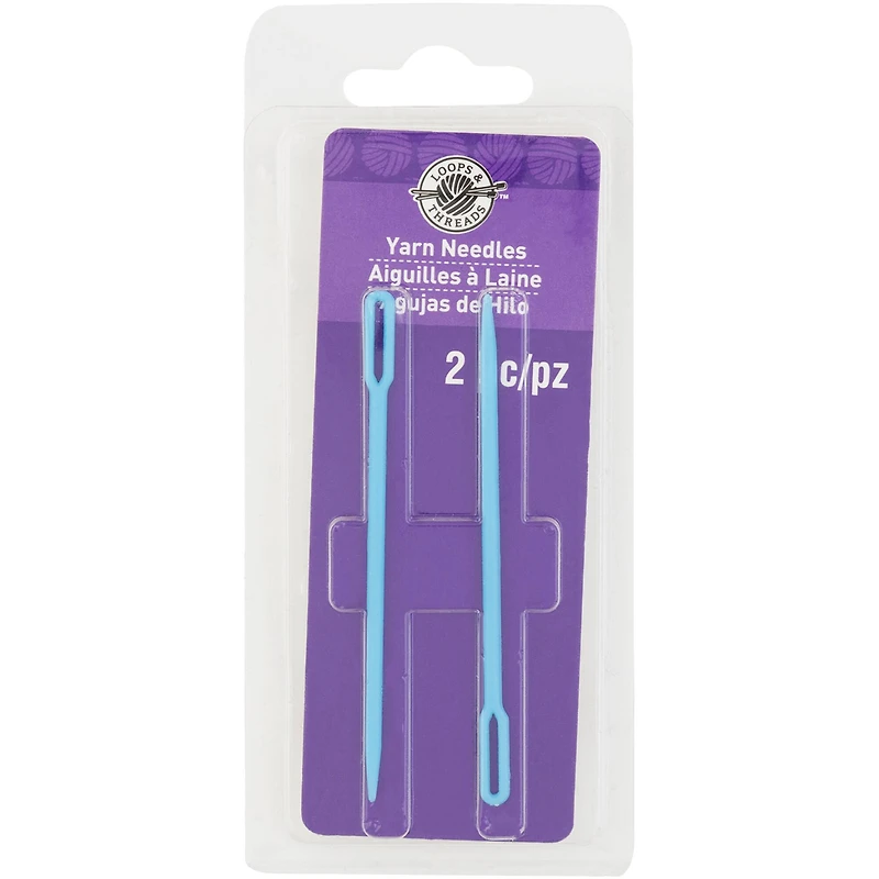 Loops & Threads® Plastic Yarn Needles, 2ct.