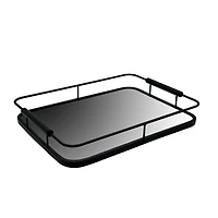 12" x 16" Black Mirror Tray by Ashland®
