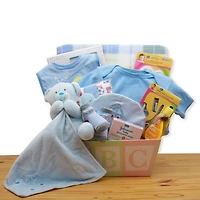 Easy as ABC New Baby Gift Basket