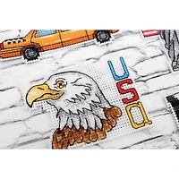 MP Studia America Plastic Canvas Counted Cross Stitch Kit