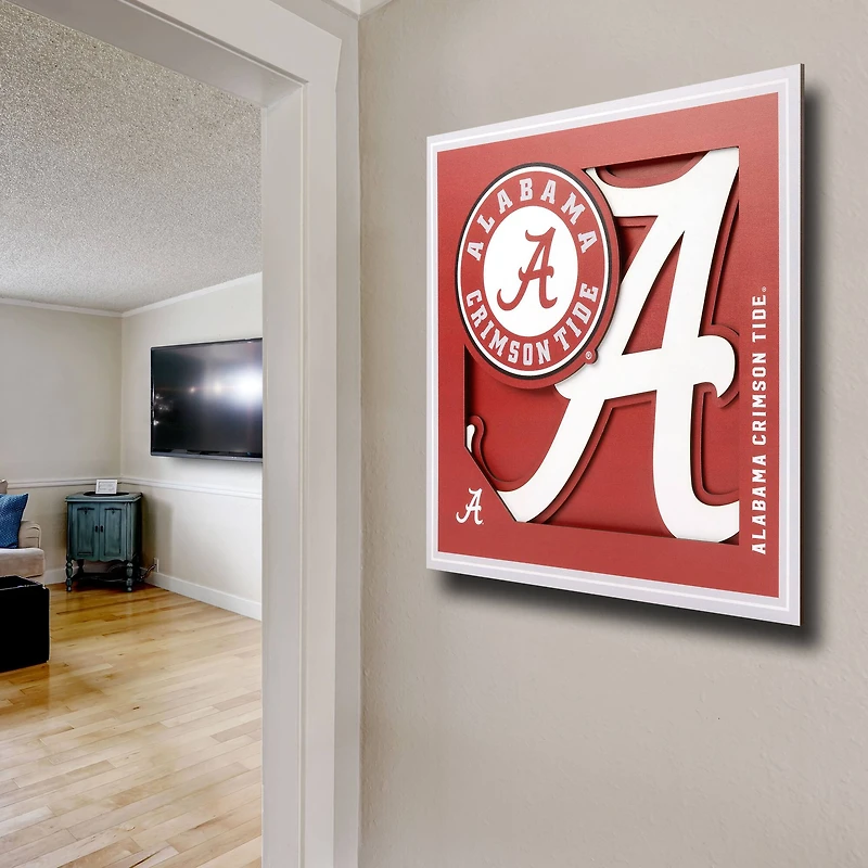 College 3D Logo Series Wall Art