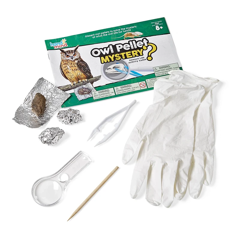 hand2mind® Owl Pellet Mystery Science Lab Kit